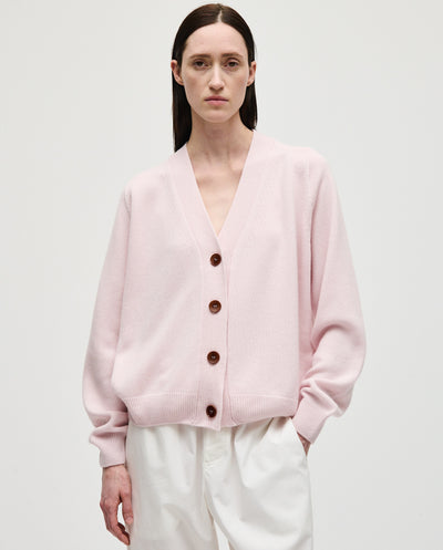 PETAL CASHMERE CARDIGAN