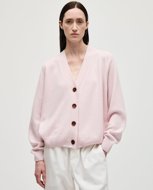 PETAL CASHMERE CARDIGAN