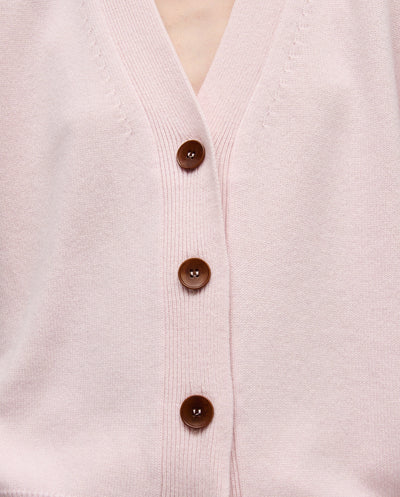 PETAL CASHMERE CARDIGAN