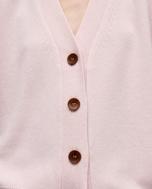 PETAL CASHMERE CARDIGAN
