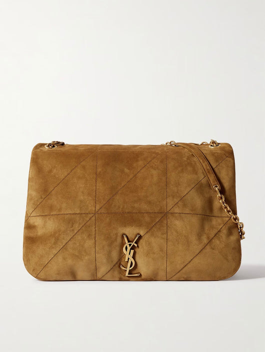 JAMIE 4.3 QUILTED SUEDE BAG