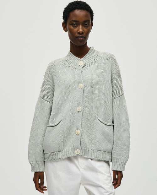 CREW COTTON CARDIGAN